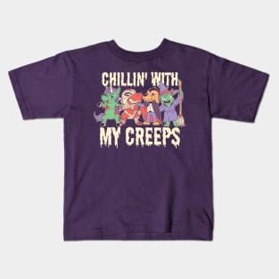 Halloween Animal Friends Kids T-Shirt